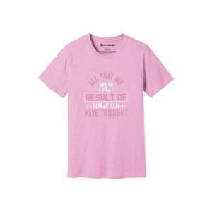 Camiseta de algodón 100% para mujer, estampado de temas 3D de Buda, estilo informal, 12 opciones de color, 160-180, colocación de diseño personalizable GSM pesado - Product Image 1