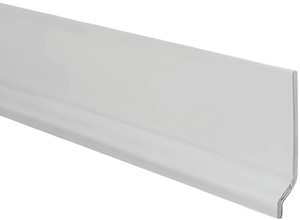 Battiscopa en PVC expansé H 7 cm x 2 m. Col. Bianco - Product Image 1