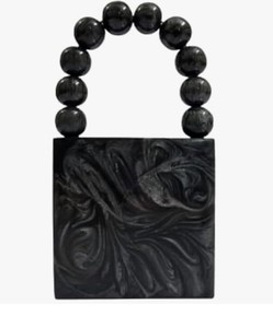 Luxurious Mini Resin Clutch Bag, <b>Small</b> Resin Purse <b>for</b> Women, Bulk Order Discounts - Product Image 3