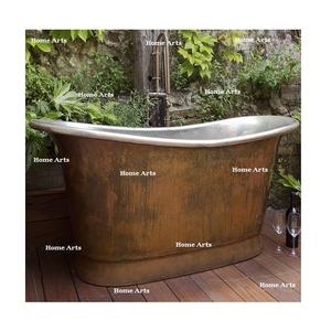 Baignoire de conception avantageuse, couleur or, taille et forme personnalisées, pour usage domestique et hôtelier - Product Image 5