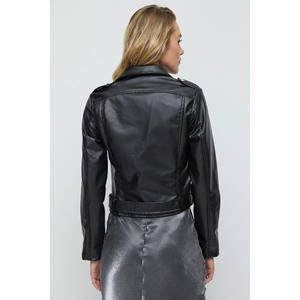 Veste en simili cuir avec fermeture éclair - Product Image 2