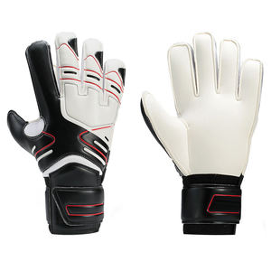 Gants de football respirants et protecteurs pour gardiens de but en cuir et PU avec protection des doigts pour le sport - Product Image 4