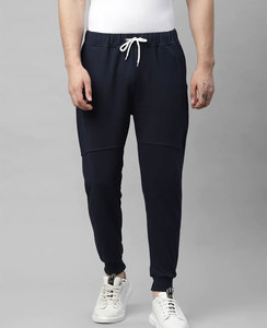 Pantalon de survêtement en polaire délavé à l'acide style vintage pour homme avec logo personnalisable - Product Image 3