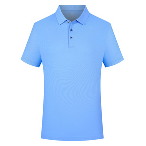OEM Customized Logo Design High-End Corporate Work Clothes Sweat-proof Cotton Silk for <b>Polo</b> <b>Shirt</b> Garment Dyed <b>with</b> Embroidery - Product Image 2