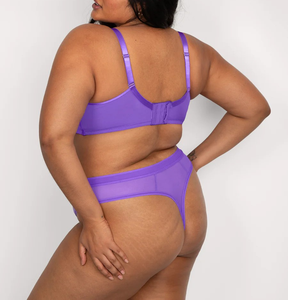 Wholesale Hot Selling Plus Size Printed Shorts <b>Women</b> <b>Sexy</b> G-string Panty Breathable Thong Ladies T-back Mesh High Cut Thong - Product Image 5