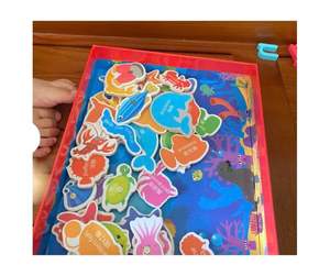 Jouets en bois standard d'international pour les acheteurs internationaux, jouets en bois peints à la main colorés de poisson pour l'usage éducatif - Product Image 2