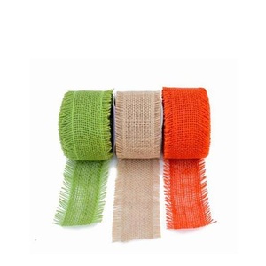 Ruban de jute à bord rugueux le plus vendu avec motif d'arbre imprimé fabriqué au Bangladesh - Product Image 3