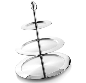 Soporte plegable decorativo para pastel de boda, soporte elegante para tartas - Product Image 5