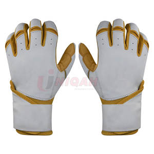 Gants de baseball en cuir personnalisés de qualité supérieure pour adultes, avec manchette longue, design de logo pour le softball, couleur et taille personnalisables - Product Image 1