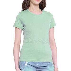 Uso al aire libre Alta fabricación Mujer Camiseta Manga corta Ropa de moda Mujer Camiseta - Product Image 2