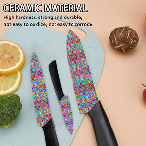 Cuchillos de Chef de Cerámica a Precio de Fábrica, Hojas Afiladas, Aptos para Lavavajillas, Ambidiestros, para Uso Diario en la Cocina, Venta al por Mayor - Product Image 3