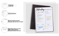 Carnet de notes personnalisé en spirale A5 B5, carnet de notes, agenda, agenda, calendrier, doublés, pointus, impression unie