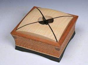 SMART DESGIAN BOIS NATUREL Boîte à épices de table en bois imprimée de qualité supérieure avec compartiments séparés pour épices et" - Product Image 6