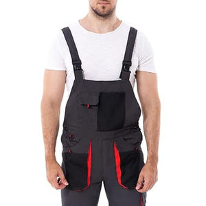 ชุดเอี๊ยมกันลมผ้าลูกฟูกโพลีเอสเตอร์/ โพลีเอสเตอร์/ ไนลอนออกแบบโลโก้ได้ตามต้องการทุกขนาดพลัสไซส์ - Product Image 4