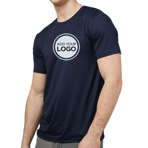 Adulte unisexe Sublimation vierge t-shirts sous-vêtement coton col rond évacuation de l'humidité polyester t-shirts - Product Image 4