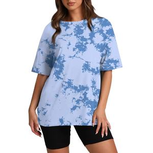 2024 nouvelle impression personnalisée femmes XL T-Shirt respirant coton tenue d'été de haute qualité décontracté cou-vente chaude en gros - Product Image 1