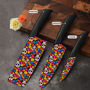 Juego de 2 Cuchillos de Cocina de Plástico con Revestimiento Cerámico, Precio de Fábrica, Ecológicos, Aptos para Lavavajillas, Envío Directo de Shopify - Product Image 4