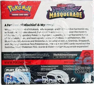 (TB) Best Selling TCG Scarlet & Violet Twilight Masquerade Factory Sealed Booster Box - Prêt pour la livraison - Product Image 4