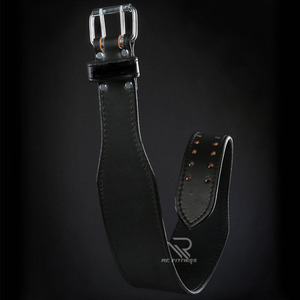 Cinturón de Levantamiento de Pesas RC Fitness Wear de Cuero Vacuno de 7mm de Grosor, Transpirable e Impermeable, con Cierre de Hebilla para Powerlifting y Fisicoculturismo - Product Image 3