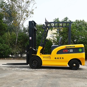 Carretilla elevadora eléctrica 1 tonelada 2 toneladas 3 toneladas granja todo terreno potente terreno áspero carretilla elevadora duradera entrega mundial precio bajo - Product Image 6