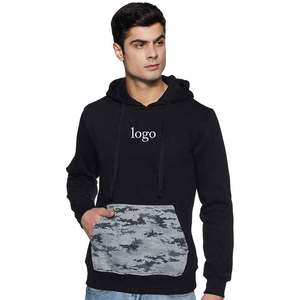 Custom Fleece <b>Rhinestone</b> Men's Hoodies & Sweatshirts <b>Jackets</b> Full Body pullover Face Hoodie - Product Image 1