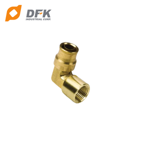 Adaptateur coudé 90 ° D.O.T raccord de frein à air enfichable traitement de surface lisse pour conduites d'air primaires et secondaires - Product Image 2