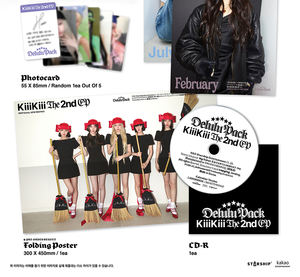 KiiiKiii - [ DELULU PACK ] 2ème EP (Version Calendrier) Album KPOP le plus vendu en Corée - Product Image 5