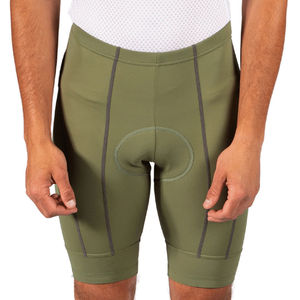 Short de cyclisme pour homme à confort optimal rembourrage en gel bandes réfléchissantes évacuation de l'humidité conception légère nom de l'équipe personnalisée - Product Image 4