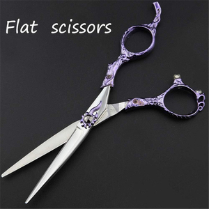 Juego de tijeras de adelgazamiento de acero inoxidable para el cuidado del cabello de salón de peluquería profesional Kits de peluquería de hoja afilada para uso en salón - Product Image 6