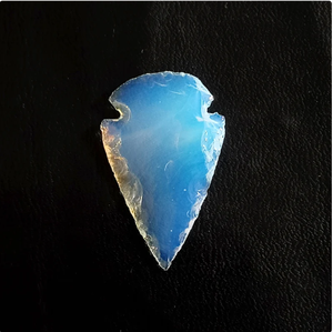 Venta al por mayor Opalite Arrowhead cristales curativos hechos a mano Opalite Arrowheads ágata piedra preciosa Opalite Arrowhead para la venta - Product Image 2