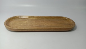 Bandeja de Servir Rectangular de Madera Hecha a Mano, Plato para Servir Café y Té, Bandeja de Madera para Bar, Hogar y Restaurante - Product Image 3