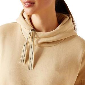 Regular Fit Breathable Plus Size <b>Women's</b> Hoodies Sweatshirt Pakistan Streetwear Long Sleeve Solid Color Casual Winter/Summer - Product Image 3