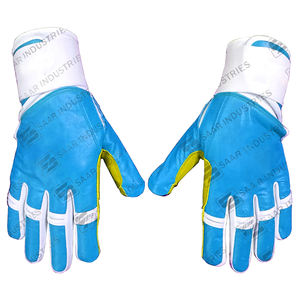 SAAR INDUSTRIES Guantes de bateo de béisbol de cuero de vaca genuino de alta calidad con nuevo diseño para bateo y softbol - Product Image 5