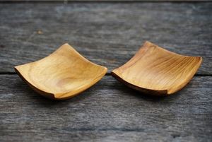 Assiette à dîner classique en bois et plateau en bambou de haute vente pour servir des repas à la maison ou en plein air en Inde - Product Image 4