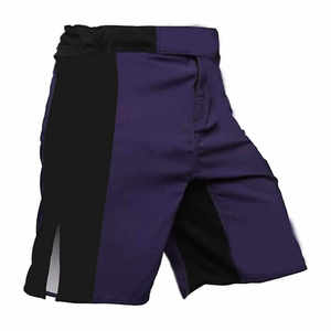 กางเกงขาสั้นเล่นคิกบ็อกซิ่งแบบมืออาชีพ100% โลโก้ที่กำหนดเองโพลีเอสเตอร์สไตล์ลำลองยืดหยุ่นปิดเอวลายพิมพ์ดิจิตอล - Product Image 3