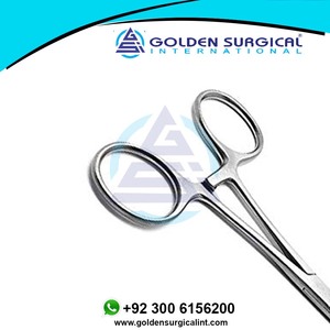 Pince à serviette chirurgicale Lorna, instruments vétérinaires et chirurgicaux, acier inoxydable 5,25, qualité supérieure - Product Image 2