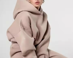 Sudadera Corta con Capucha de Manga Larga para Mujer, de Alta Calidad, Resistente al Viento, con Logotipo Personalizado, para Gimnasio, Fitness, Aire Libre, Spandex/Algodón - Product Image 6