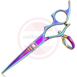 Tijeras giratorias de alta calidad para el cabello, tijeras profesionales para cortar el cabello, tijeras para cortar el cabello, herramientas de peluquero - Product Image 1