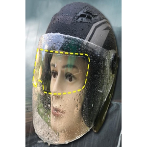 Película Repelente de Lluvia y Antivaho para Visera de Casco de Motocicleta - Product Image 3