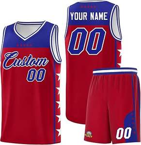 Ensemble de maillots de basket-ball personnalisés unisexe, respirant, design blanc avec des éléments imprimés, taille plus, shorts en gros pour enfants, hommes, adultes - Product Image 2