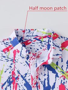 Polos de alta calidad para hombre, camisa de Golf de algodón 100%, polos de Golf con estampado de manga corta para hombre, nuevos polos informales ajustados para hombre - Product Image 2