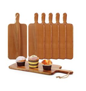 Planche à découper en bois d'acacia, design antique, artisanat, couleur bois naturel, planche à découper en bois à bas prix - Product Image 4