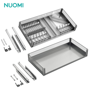 Nuomi Moderne Keuken Opslag Lade Glijdende Mand Kast Organizer Metalen Multifunctionele Keuken Pull-Out Mand Lades - Product Image 4