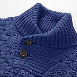 Nueva calidad profesional al por mayor de alta calidad de poliéster de color sólido suéter de cuello redondo para hombres suéteres Casuales - Product Image 2