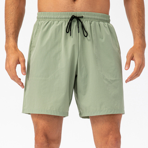 Pantalones cortos para correr de gimnasio informales transpirables de secado rápido de verano para hombre 100% algodón deportes antiarrugas - Product Image 5