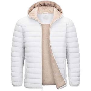 Chaqueta de Invierno para Hombre de Alta Calidad, con Capucha de Burbuja Gruesa con Estampado de Camuflaje, Cortavientos, Logotipo Personalizado, Estilo Urbano - Venta al por Mayor - Product Image 6