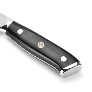 Venta al por mayor personalizado de alta calidad OEM ODM servicio profesional de alto carbono de acero inoxidable Chef cuchillo de cocina mango de fibra de vidrio - Product Image 4