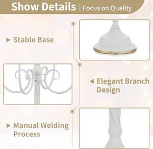 Bougeoir en laiton poli de luxe élégant métal couleur or bougeoirs lanternes meilleur prix nouvelle dernière conception bougie en métal - Product Image 4