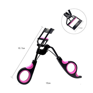 Recourbe-cils professionnel en acier inoxydable à action fluide avec un effet de boucle instantané pour tous les types de cils, à brancher - Product Image 4