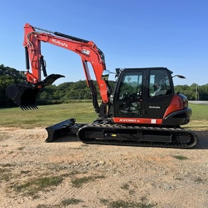 Venta al por mayor Mini excavadora 4.5Ton marca Kubota original mini excavadora de alta calidad CE EPA certificado bajas horas para la venta - Product Image 1